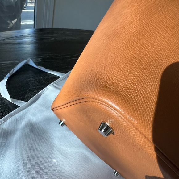 Hermes 2019 limited edition Tressage Gold Epsom Picotin MM - Picture 9 of 12